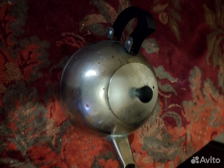 Чайник Мельхиор для самовара