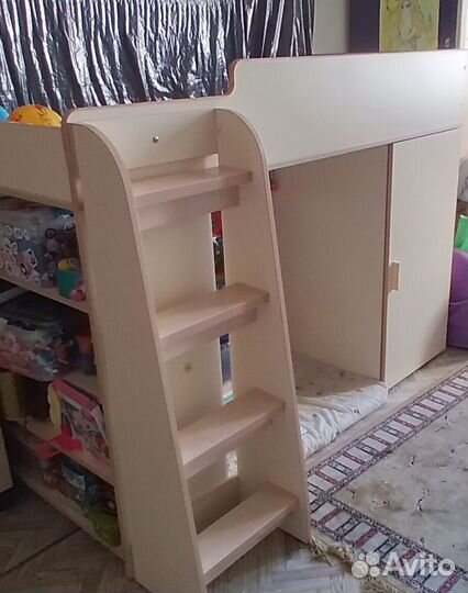 Детская кровать чердак BamBini 6