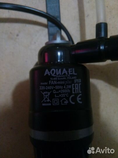 Компрессор и фильтр для аквариума