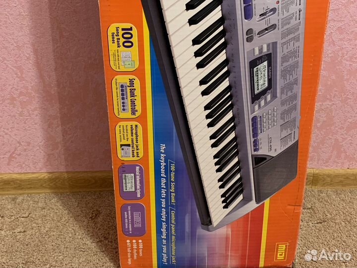Синтезатор casio ctk-496