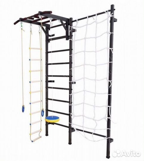 Шведская стенка с сеткой усиленная (антик)