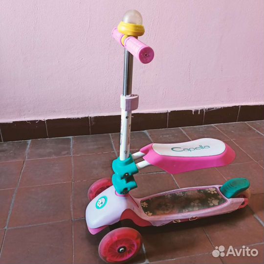 Самокат беговел Capella