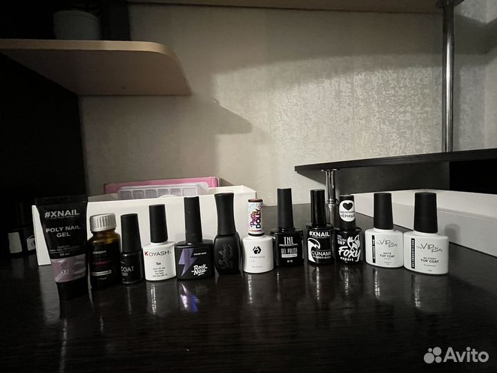 Гель лаки бу