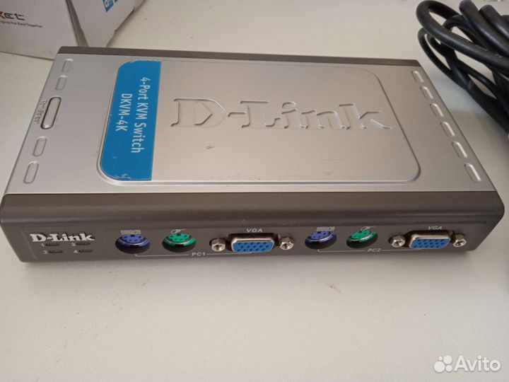 Переключатель KVM D-Link dkvm-4K