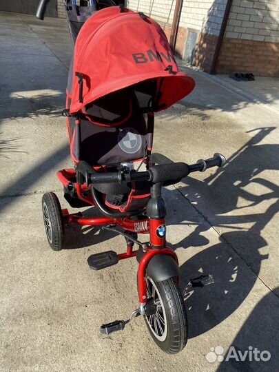 Детский трехколесный велосипед бмв