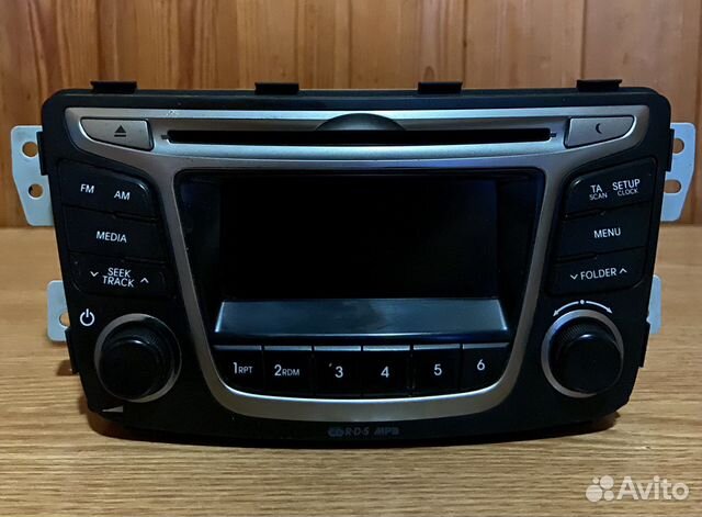 Автомагнитола Hyundai Solaris 1