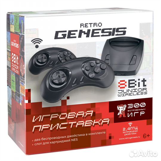 Игровая приставка Retro Genesis 8 Bit Junior Wirel