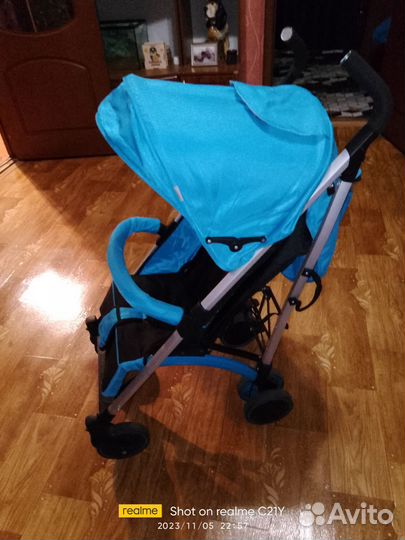 Прогулочная коляска трость бу
