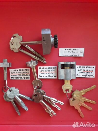 Цилиндры и замки Сельмаш(Киров)