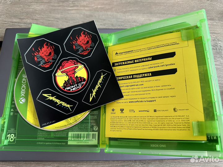 Cyberpunk 2077 xbox диск