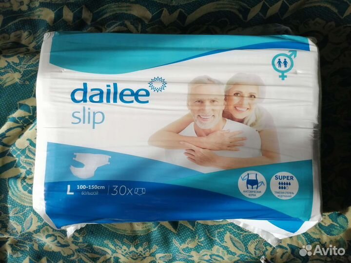 Памперсы подгузники dailee для взрослых L