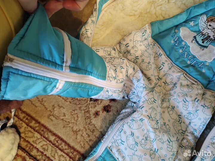 Конверт трансформер для новорожденных