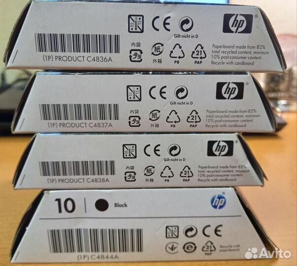 Картриджи hp C4836A, C4837A, C4838A