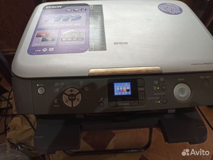 Цветные струйные мфу принтер с снпч