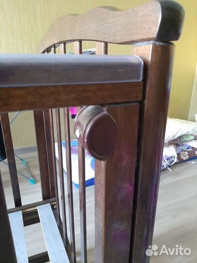 Продам кроватку, матрас, чехол, бортики