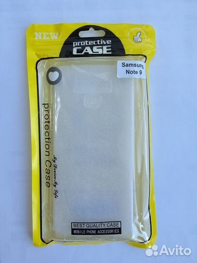 Чехлы силиконовые на Galaxy Note 9