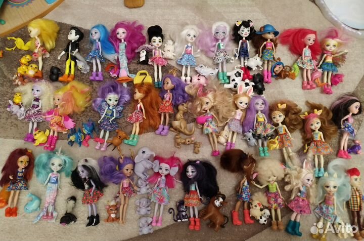 Enchantimals пакетом 33 куклы