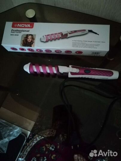 Керамические спиральные шипцы для волос