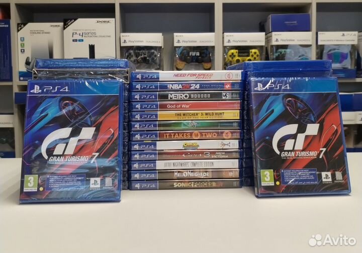 Gran Turismo 7 диск новый на русском