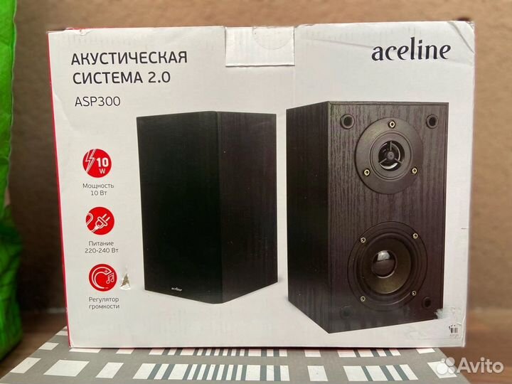 Акустическая система 2.0 Колонки Aceline