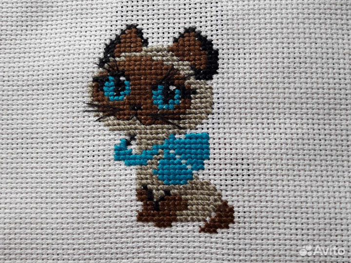 Картина вышитая крестиком