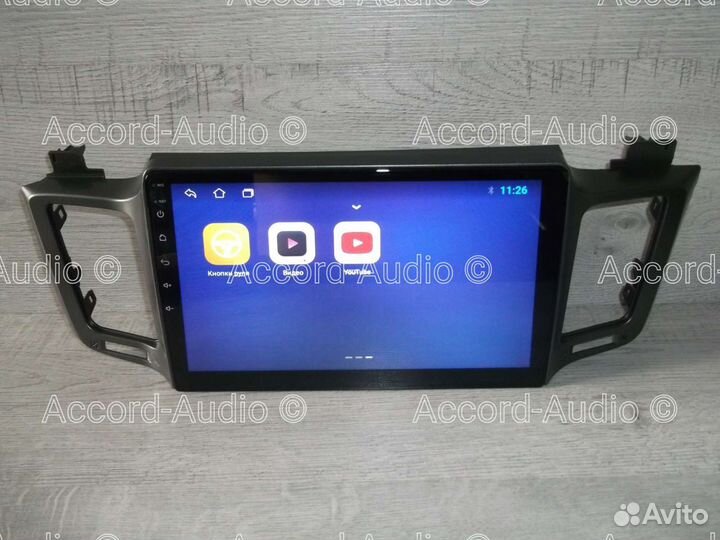 Магнитола 2DIN Toyota RAV4 Android GPS WiFi