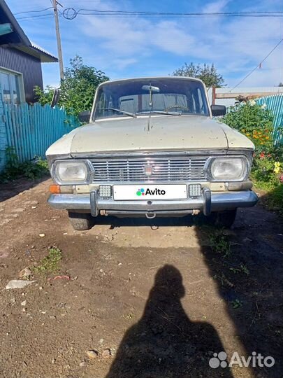 Москвич 412 1.5 МТ, 1972, 65 000 км