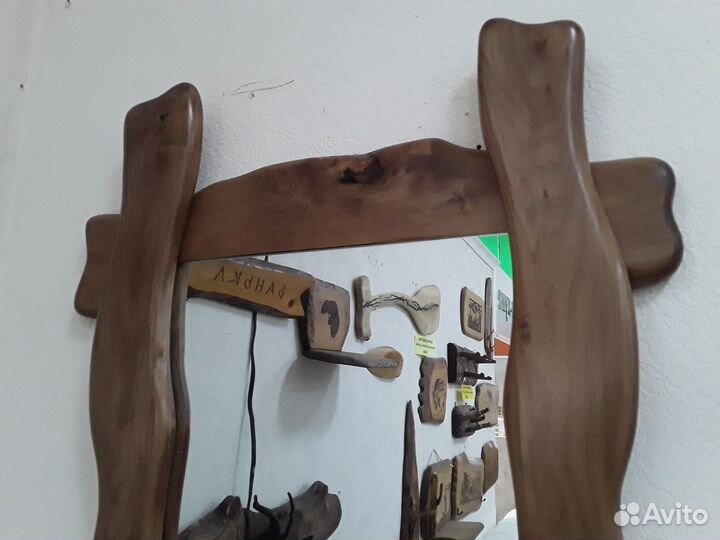 Зеркало, массив морёного дерева-2