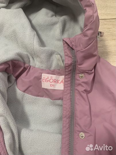 Демисезонный костюм для девочки 104