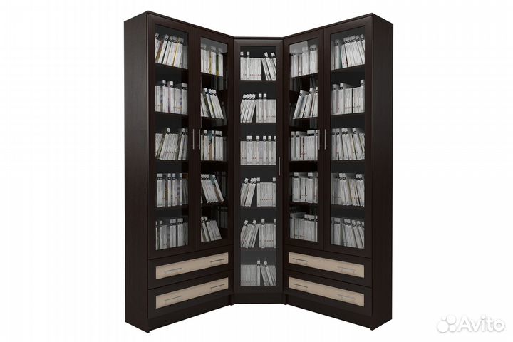 Книжный шкаф Мебелайн-39