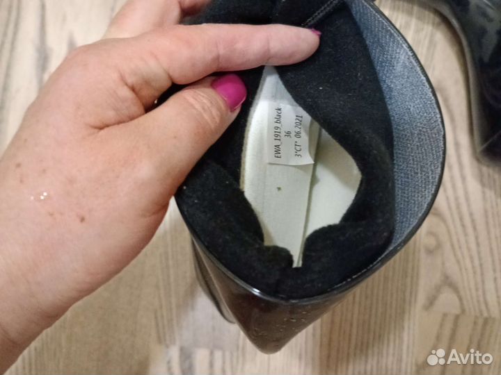 Детские резиновые сапоги, 36 размер