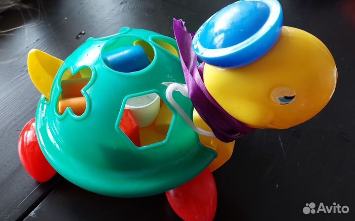 Развивающие игрушки черепаха сортер