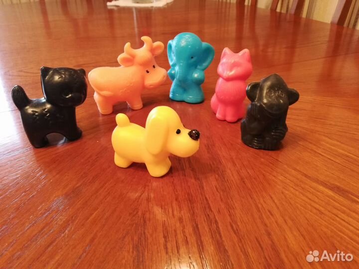 Пластмассовые детские игрушки СССР