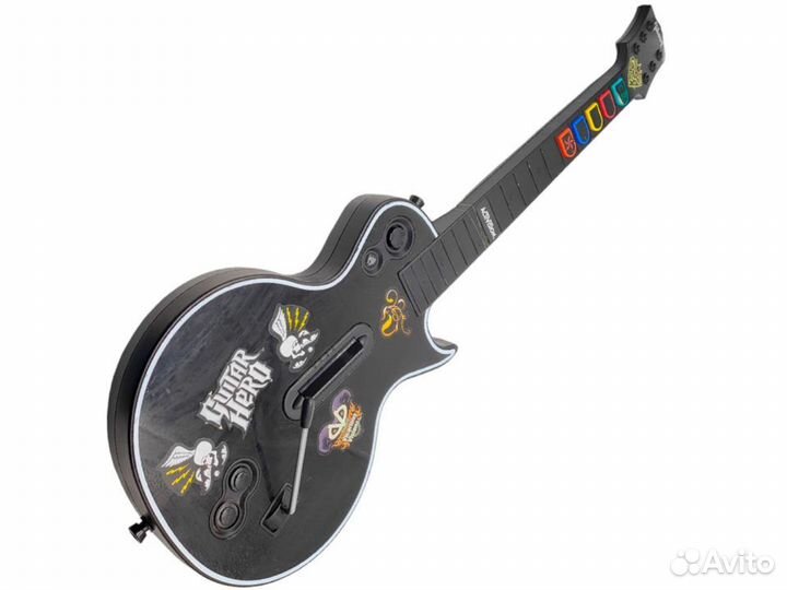 Беспроводная гитара Red Octane Guitar Hero, б/у