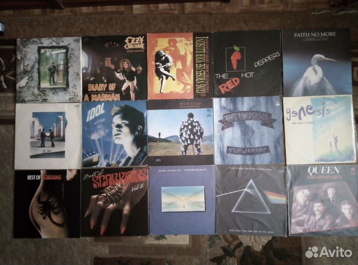 Коллекция винила LP отечественного производства