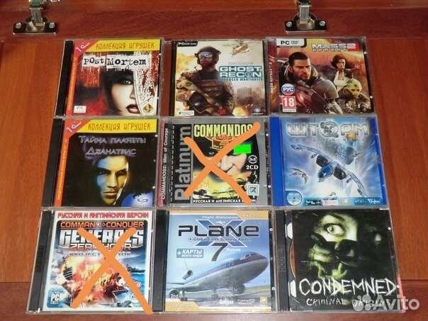 Компьютерные игры диски для пк