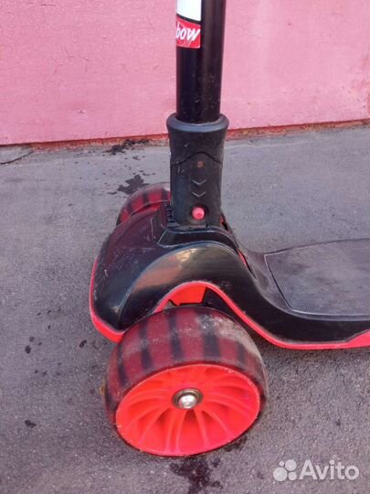 Самокат детский трехколесный бу