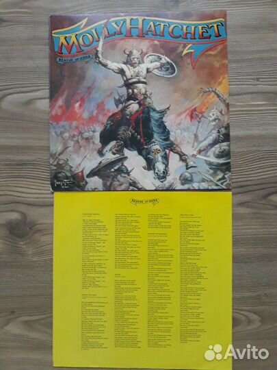 Molly hatchet 1980 lp виниловая пластинка