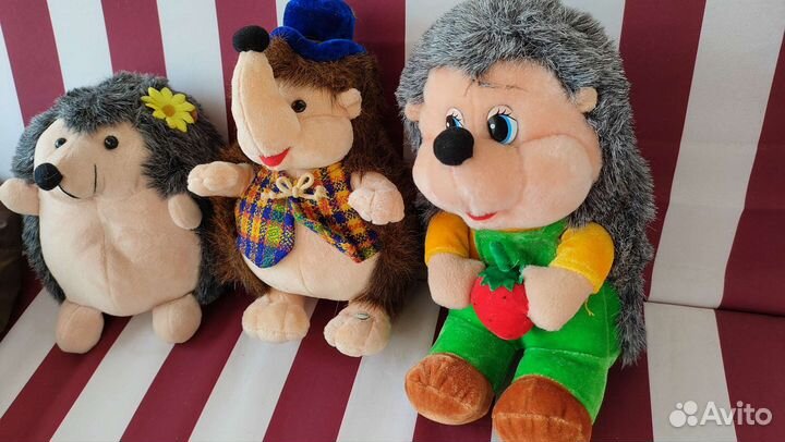 Коллекция ёжиков музыкальных