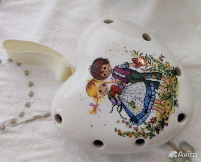 Винтажные фарфоровые помандеры Европа