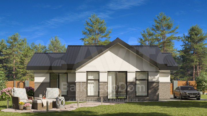 Дом 120 м² на участке 14 сот.