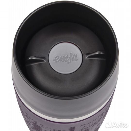 Термокружка Travel Mug Emsa 0,36 л, фиолет Новая
