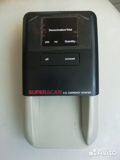 Детектор банкнот cashscan 2100