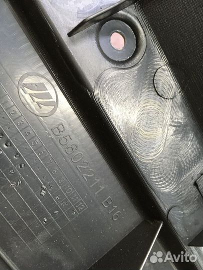 Накладка спинки заднего сиденья Солано 620 650