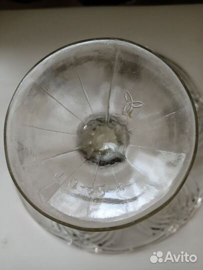 Фруктовница ваза на ножке СССР