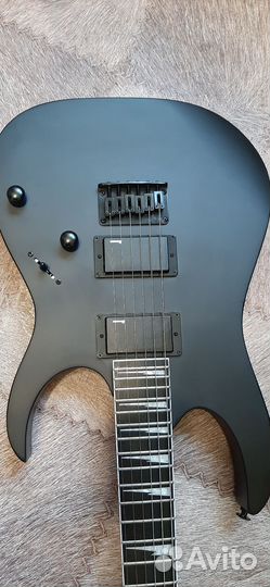 Электрогитара Ibanez GIO grg121 DX-BKF black flat