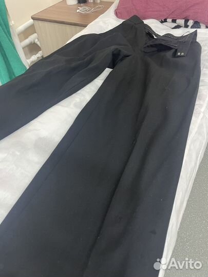 Брюки палаццо шерсть lime, размер s