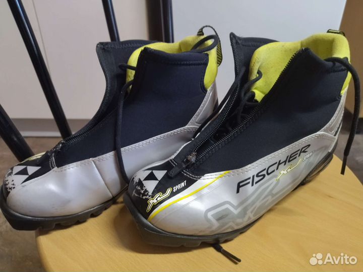 Лыжные ботинки fisher 40 размер