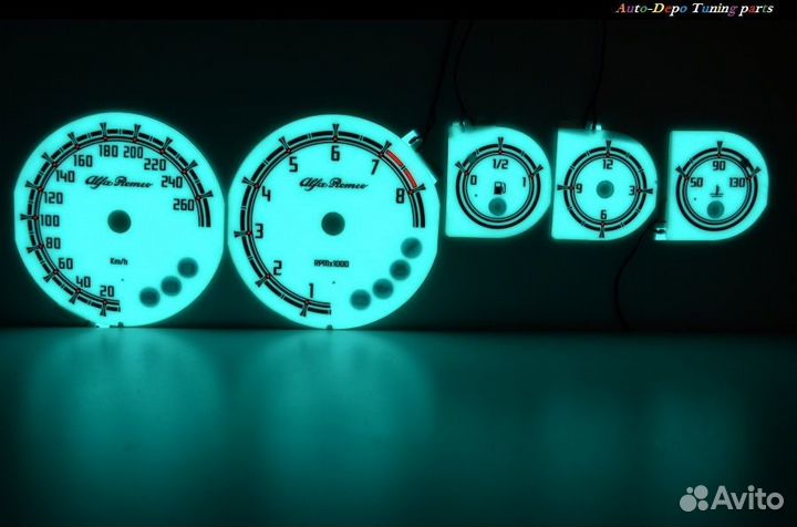 Alfa Romeo GTV (95-06) Тюнинг шкалы приборов