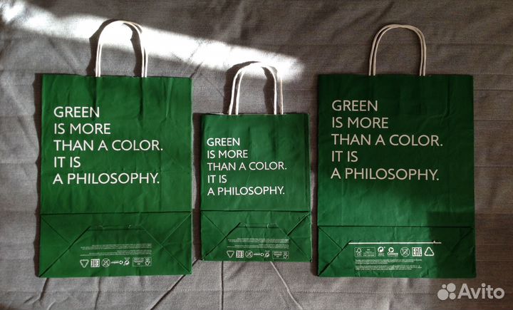 Редкие пакеты Benetton